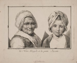 Moder Brigide och lilla Javotte av Georg Christian Schule
