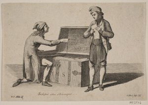 Mads och Jesper i "Kärlek utan strumpor" av Georg Christian Schule