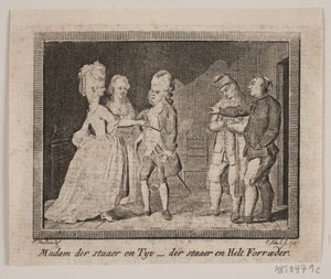 Vinjett för J. H. Wessels "Alla skrifter" av Georg Christian Schule