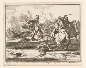 Ridstrid mot ottomaner Ryttare (serietitel) av Georg Conrad Bodenehr