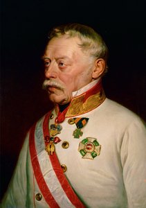 Fältmarskalk Johann Joseph Wenzel Radetzky von Radetz ... (målning på duk)