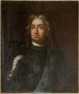 Charles I de Hesse Cassel - Porträtt av Charles I (1654-1730), Landgrave of Hessen-Kassel, av Schroder, Georg Engelhard (1684-1750). Olja på duk. Mått: 83x69 cm. Nationalmuseum Stockholm av Georg Engelhardt Schröder