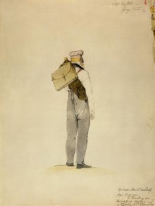 C.D. Friedrich på en fotresa i Giant Mountains