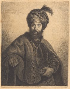 Persern av Georg Friedrich Schmidt after Rembrandt van Rijn