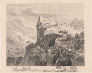 Ovindoli i Abruzzi av Georg Heinrich Busse