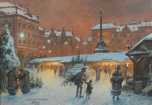 Julmarknad, 1922.