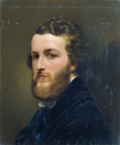 självporträtt av Georg Koberwein