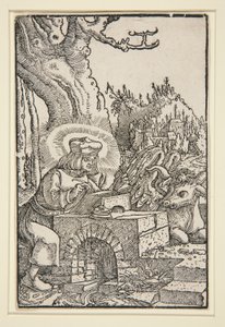 St Luke av Georg Lemberger