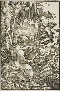 St. Matteus, från Lutherbibeln av Georg Lemberger
