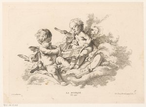 Musik Musik (titel på objekt) Book of Arts (serietitel) av Georg Leopold Hertel