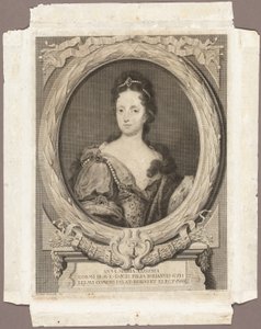 Anna Maria Luisa av Georg Martin Preissler