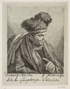 En man med turban av Georg Mathias Fuchs