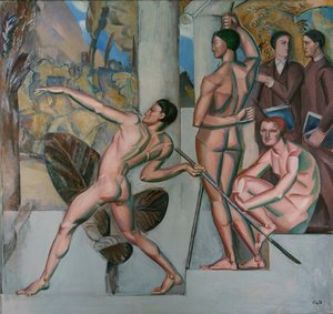 Mens sana in corpore sano Ett sunt sinne i en frisk kropp, 1912 av Georg Pauli