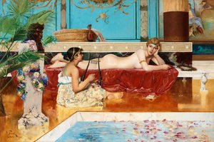 De romerska baden, 1882 av Georg Pauli