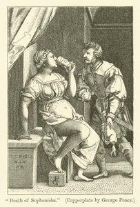 Sophonisbas död av Georg Pencz