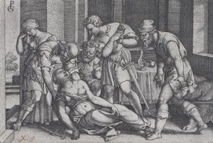 Suicide of Lucretia, från Scener ur romersk historia.