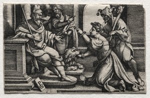 Sanningens mun av Georg Pencz