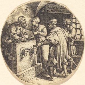 Att besöka de fängslade av Georg Pencz