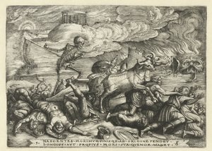 Dödens triumf Six Triumphs of Petrarch (serietitel) av Georg Pencz