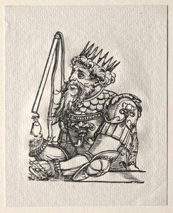 Tyranner i Gamla testamentet: Nebukadnessar. av Georg Pencz
