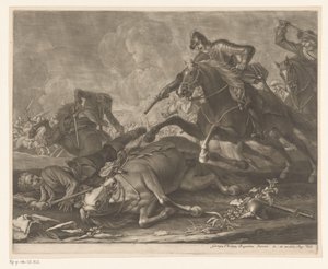 ridstrid av Georg Philipp Rugendas (I)