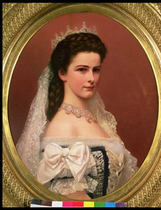 Kejsarinnan Elisabet av Bayern (1837-98) i ungersk dräkt, 1867