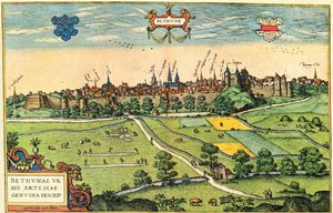 Bethune av Georg and Hogenberg Franz (1535 90) Braun
