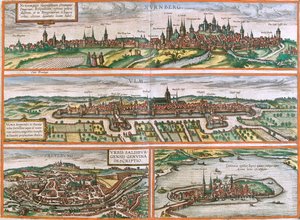 Nuremberg, Ulm, Salzburg, Lindau, Tyskland, Österrike