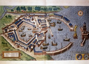 Hamnen i Ostia (Ostia) Ancient, Atlas Bram och Hopely