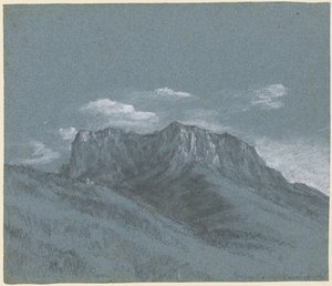 Rauschberg, ca. 1800. av Georg von Dillis
