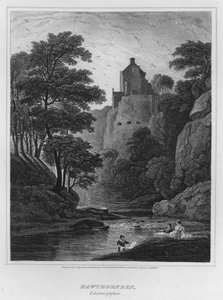 Hawthornden, Edinburghshire (gravyr)