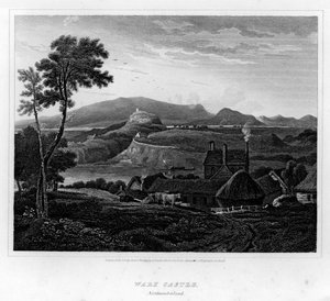 Wark Castle, Northumberland (gravyr)