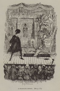 En häpnadsväckande effekt (gravyr) av George (after) Cruikshank