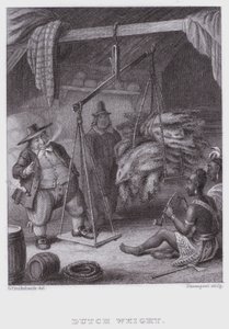 Holländsk vikt (gravyr) av George (after) Cruikshank