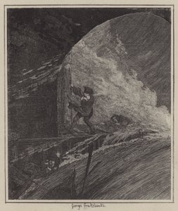 Illustration för Jack Sheppard (gravyr) av George (after) Cruikshank