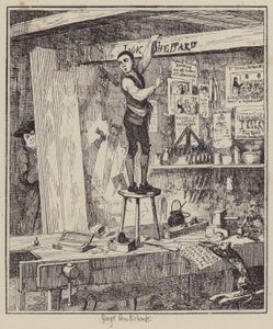 Illustration för Jack Sheppard (gravyr) av George (after) Cruikshank