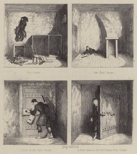 Illustration för Jack Sheppard (gravyr) av George (after) Cruikshank