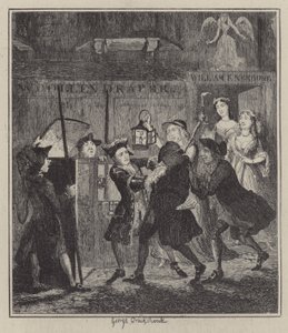 Illustration för Jack Sheppard (gravyr) av George (after) Cruikshank