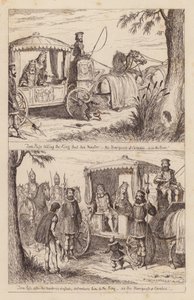Mästerkatten i stövlar (gravyr) av George (after) Cruikshank