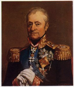 Porträtt av general Benigsen (färglitografi)