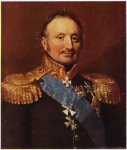 Porträtt av general Wittgenstein (färglitografi)