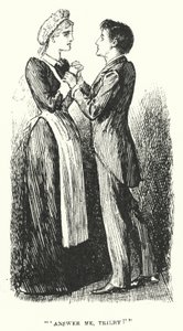 Illustration för Trilby av George du Maurier (gravyr) av George (after) Du Maurier