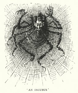 Illustration för Trilby av George du Maurier (gravyr)