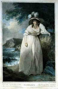 Constancy, graverad av William Ward (1766-1826), pub. av W. Dickinson