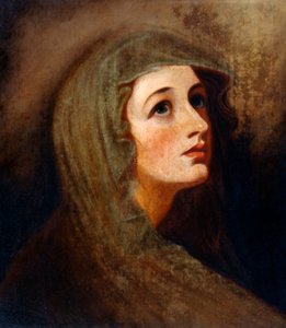 Lady Hamilton som en vestal (olja på duk)