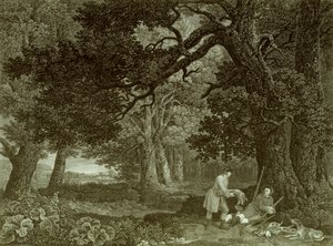 A Repose after shooting, skylt 4 (gravyr)