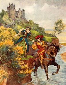 Lady Margaret (färglitografi)