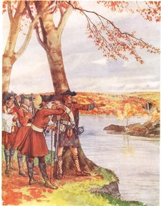The Blue Bells of Scotland, illustration från "A Picture Song Book", 1910