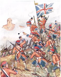 The British Grenadiers, illustration från "A Picture Song Book", 1910