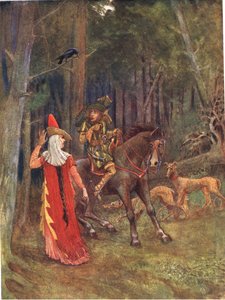 Waldesgesprach, illustration från 